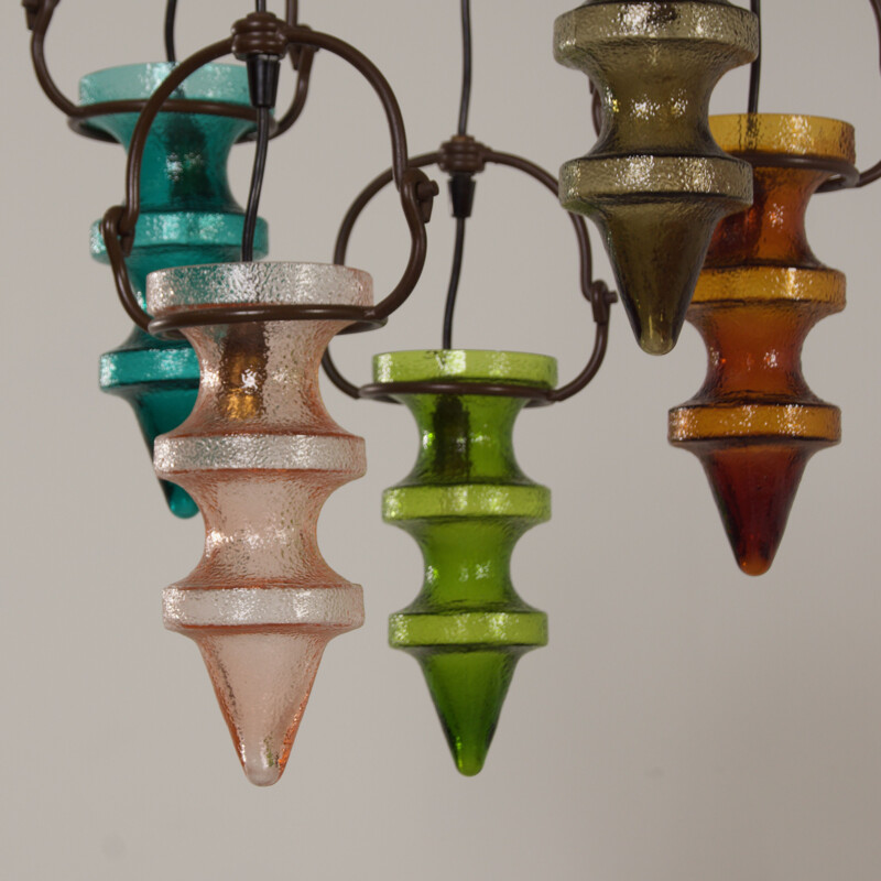 Vintage Stalactieten hanglamp door Nanny Still voor Massive