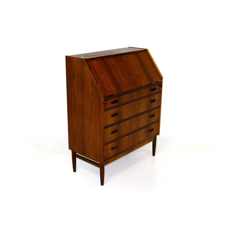 Vintage rosewood secretary, Denmark 1960