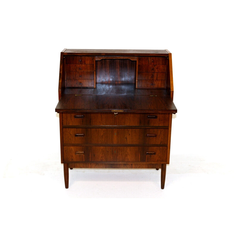 Vintage rosewood secretary, Denmark 1960