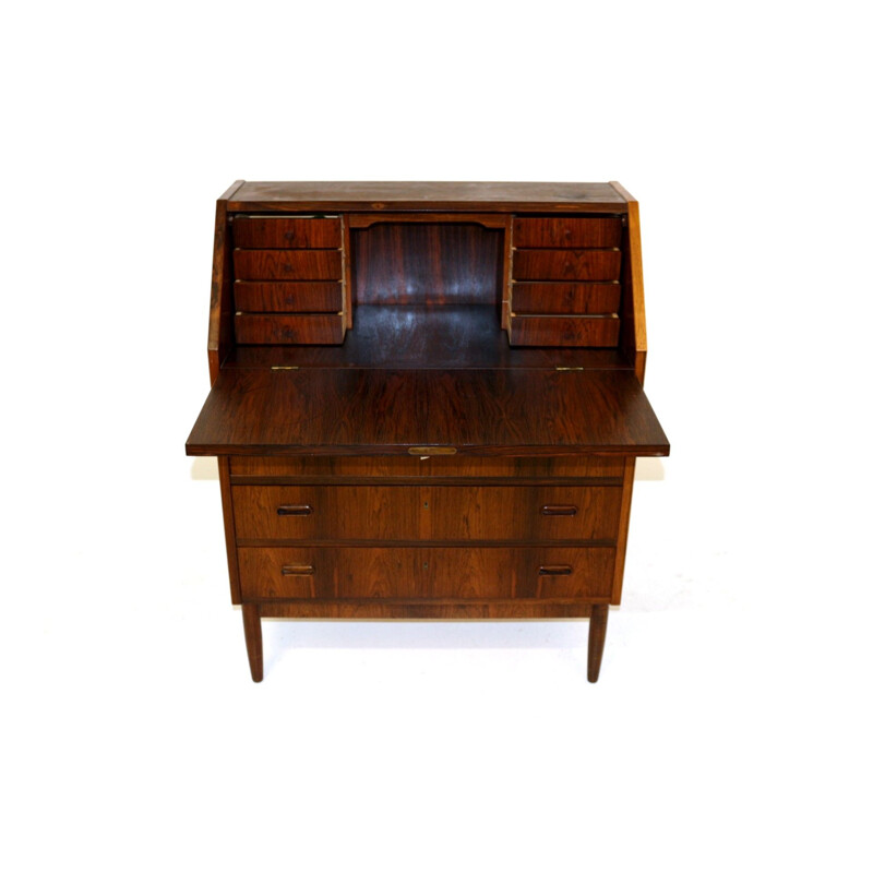 Vintage rosewood secretary, Denmark 1960