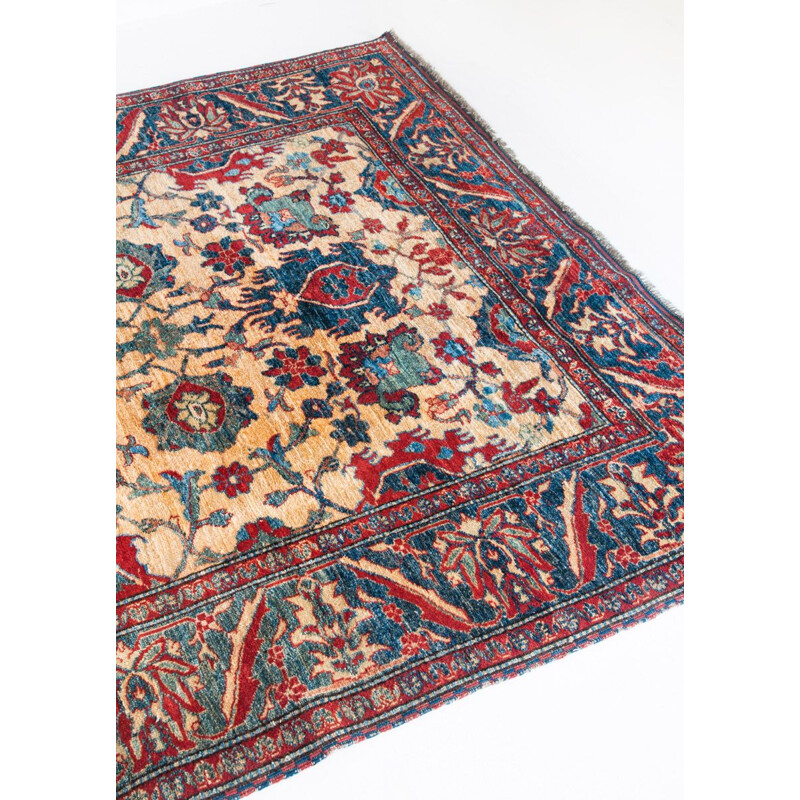 Tapis afghane vintage en laine, 1990