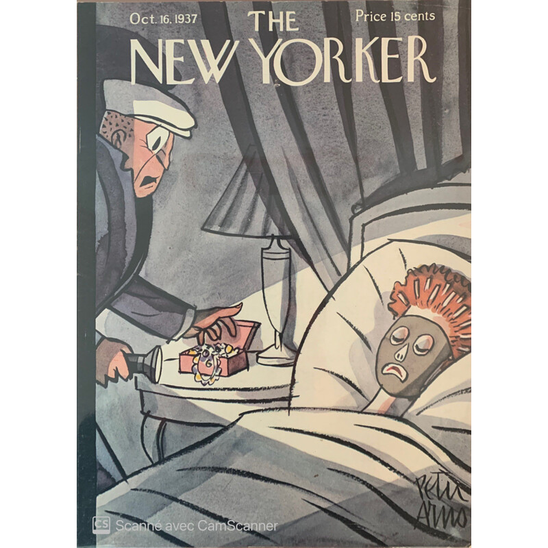 Couverture vintage originale du magazine The New Yorker par Peter Arno, 1930