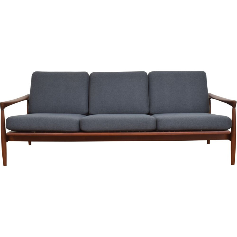 Mid-century teak sofa by Erik Wørts for Ikea, 1960s