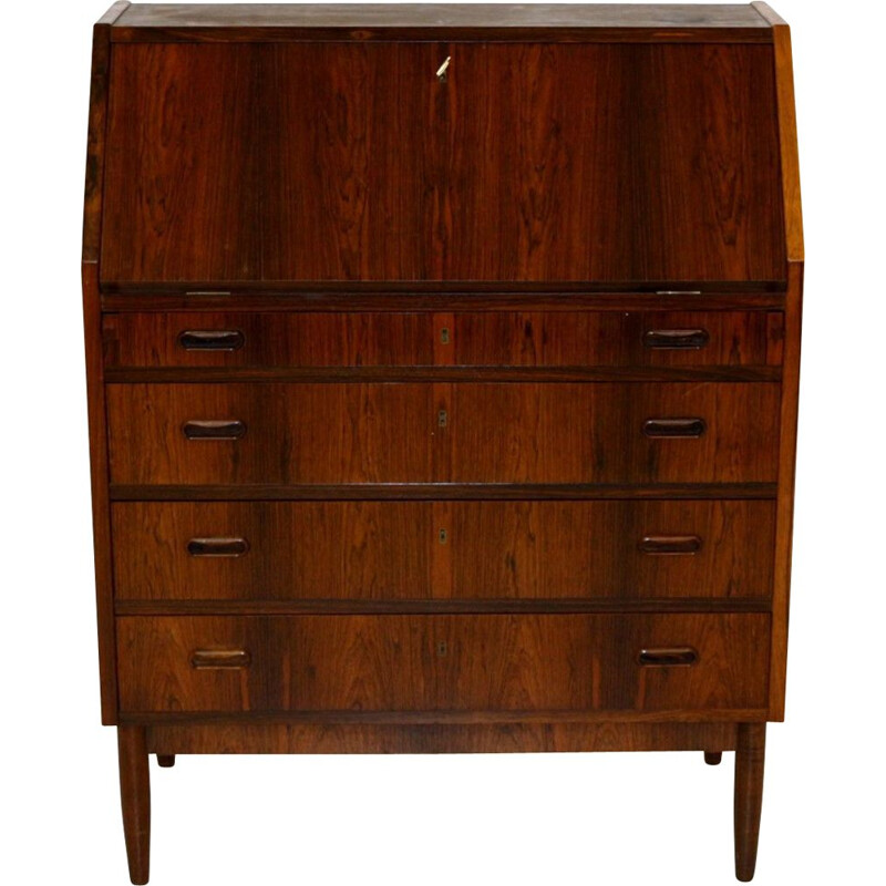 Vintage rosewood secretary, Denmark 1960