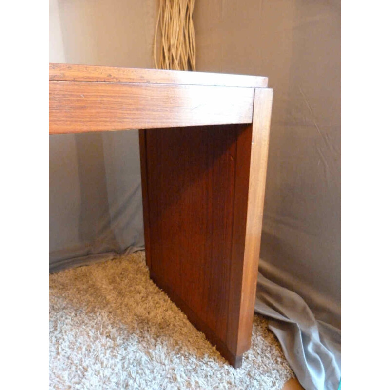  Wooden children's desk with compartments - 1940s