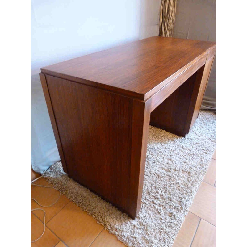  Wooden children's desk with compartments - 1940s