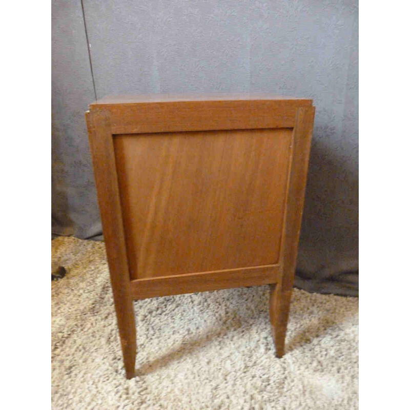 Night table in walnut - 1940s