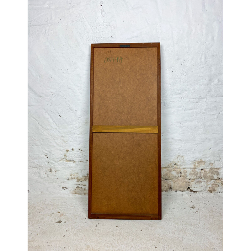 Vintage teak mirror by Aksel Kjersgaard for Aksel Kjersgaard, Denmark 1960s