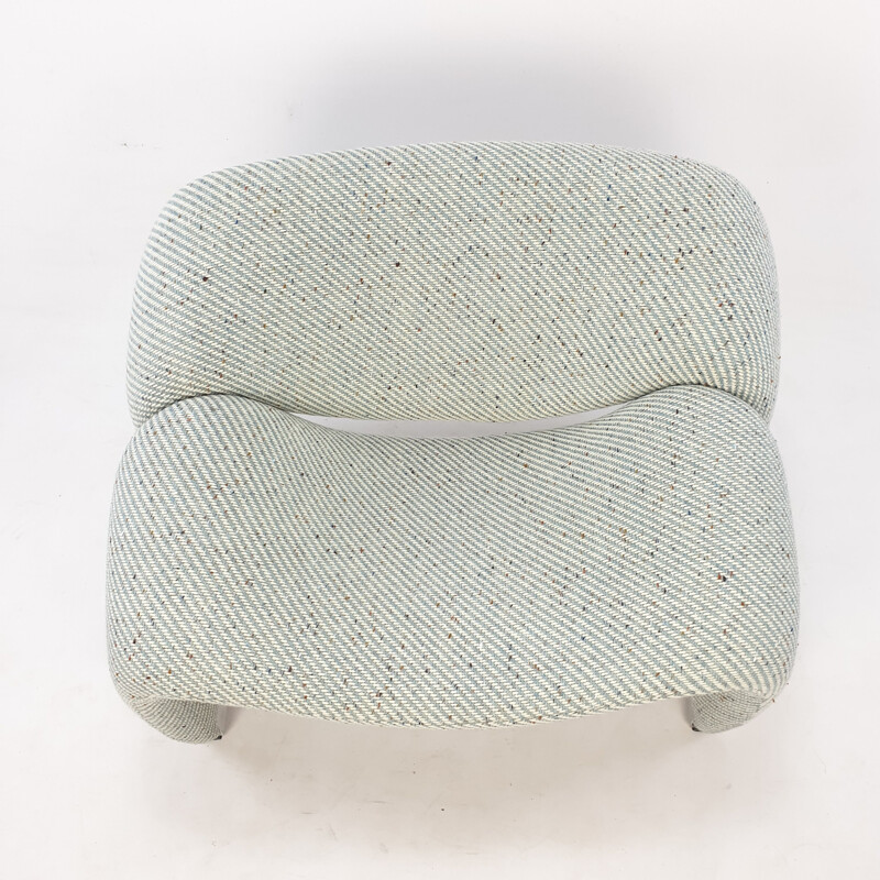 Vintage F598 Groovy armchair by Pierre Paulin for Artifort, 1980s