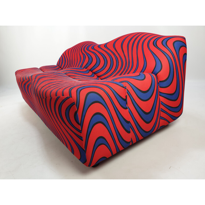 Vintage model ABCD 2-seater sofa by Pierre Paulin for Artifort, 1990s