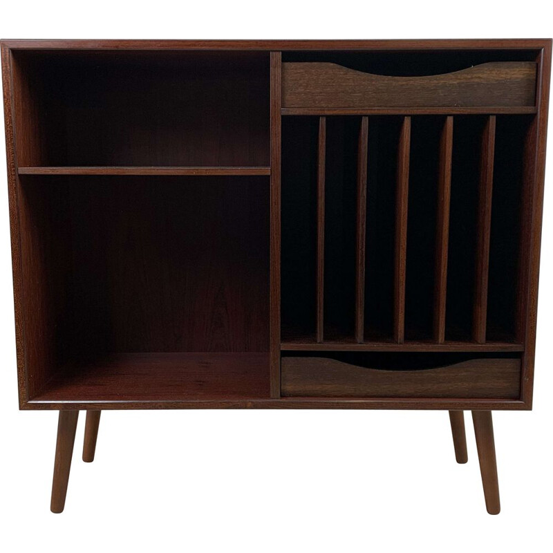 Scandinavian vintage rosewood bookcase with drawers by Horsens Møbelfabrik, 1960