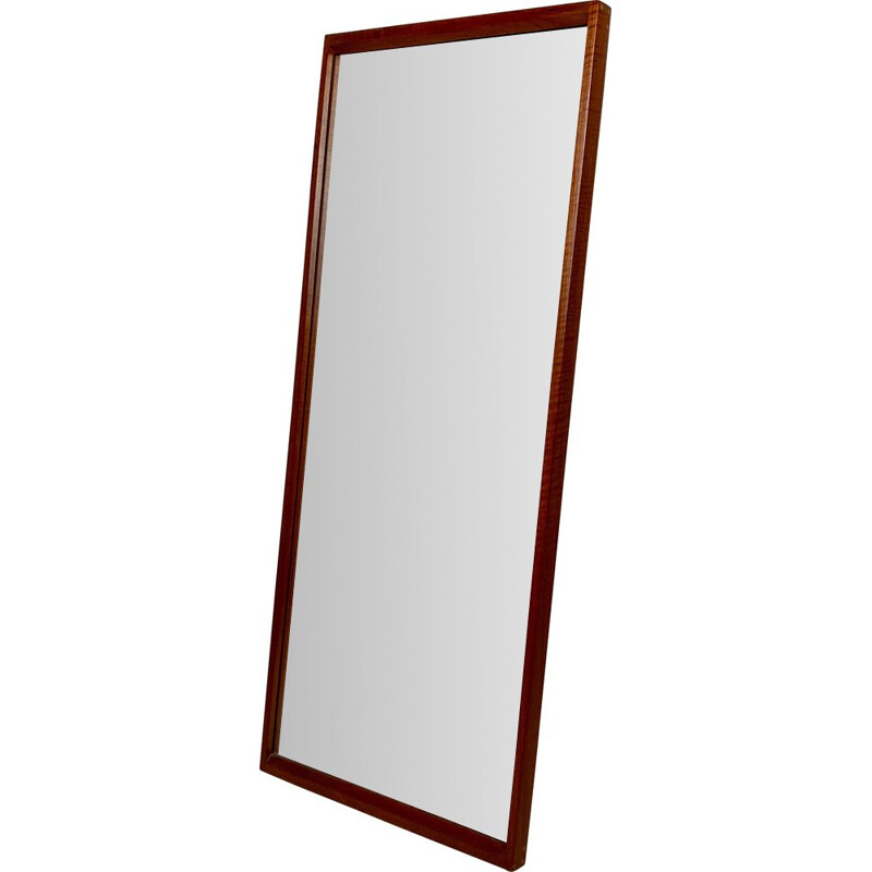 Vintage teak mirror by Aksel Kjersgaard for Aksel Kjersgaard, Denmark 1960s