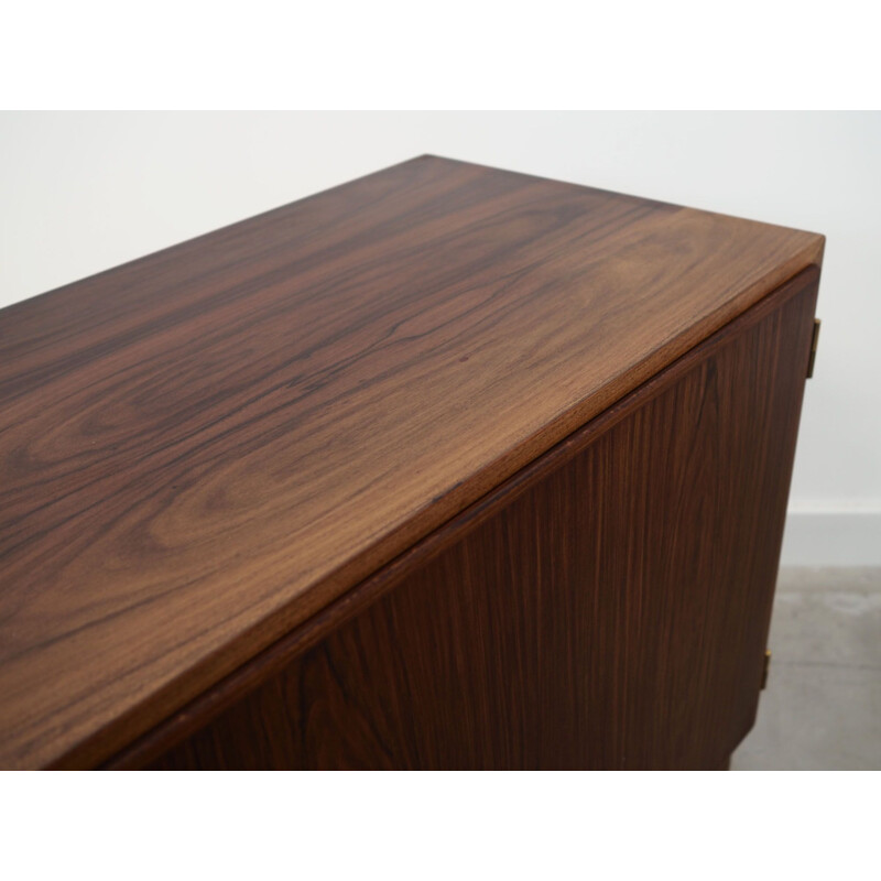 Rosewood vintage lowboard by Carlo Jensen for Hundevad, Denmark 1960s