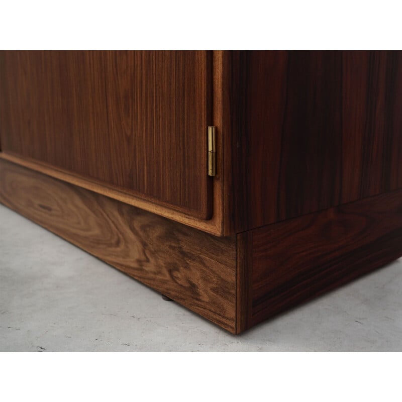 Rosewood vintage lowboard by Carlo Jensen for Hundevad, Denmark 1960s