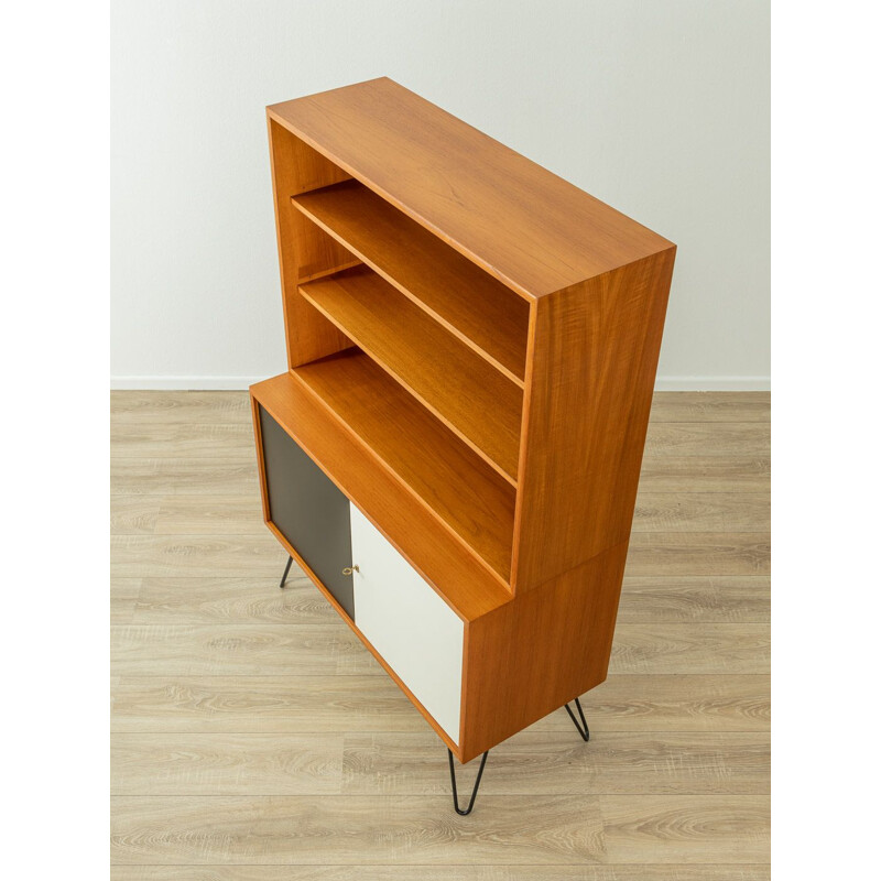 Mid century teak and formica bookcase by WK, Germany 1960s