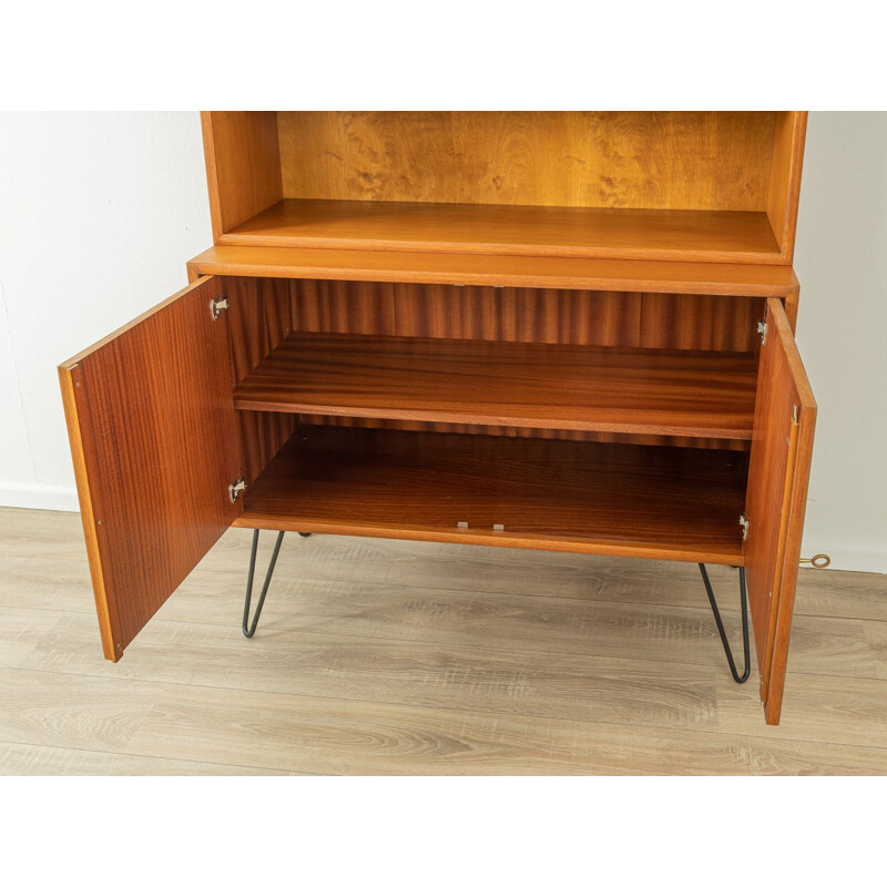 Mid century teak and formica bookcase by WK, Germany 1960s
