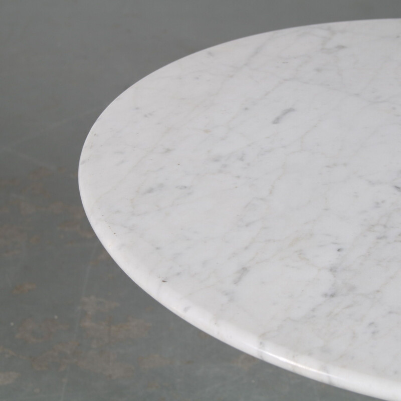 Vintage marble side table by Eero Saarinen for Knoll International, USA 1960s