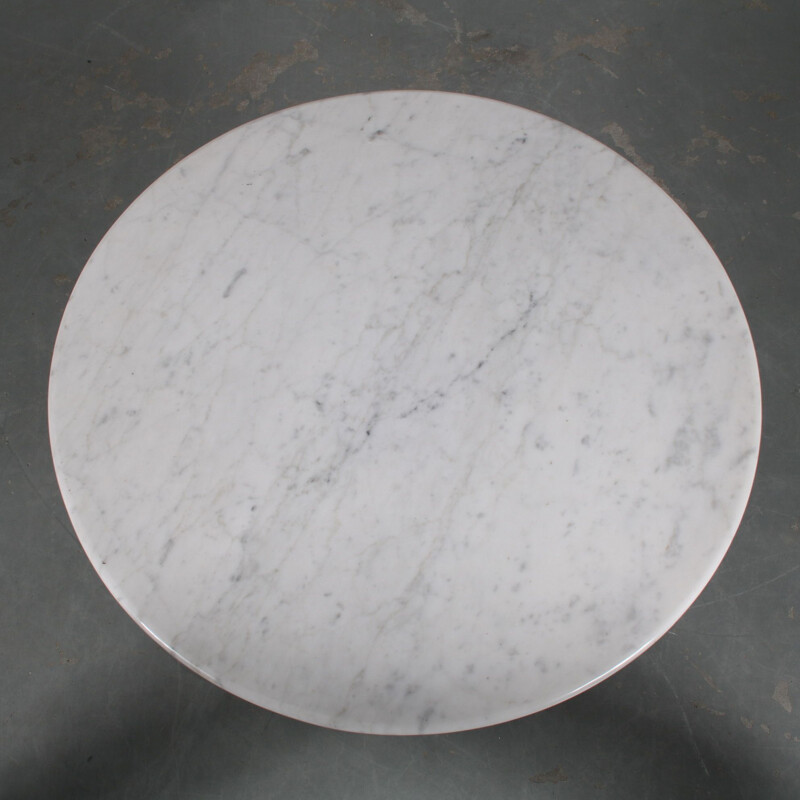 Vintage marble side table by Eero Saarinen for Knoll International, USA 1960s