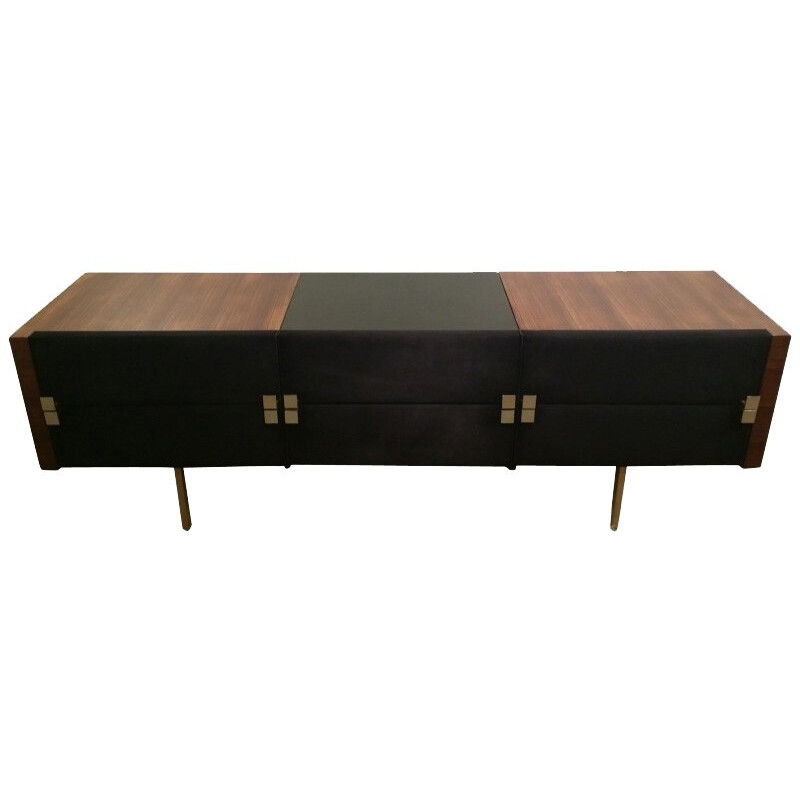 Sideboard in rosewood, Roger LANDAULT - 1960s