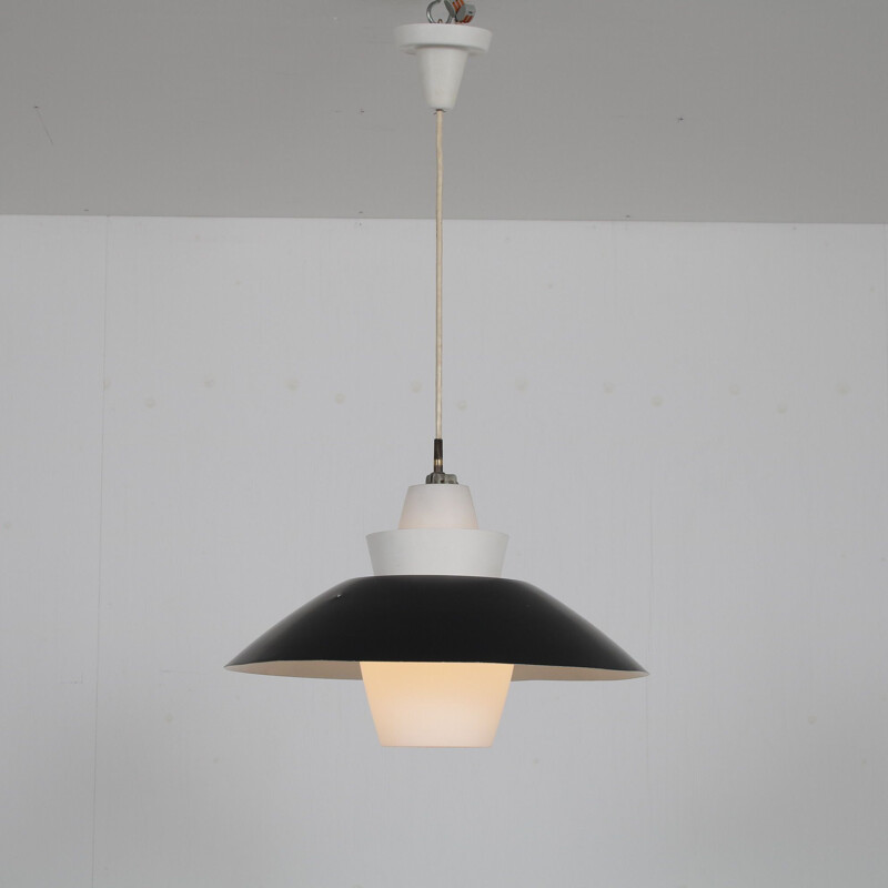 Vintage pendant lamp by Louis Kalff for Philips, Netherlands 1950s
