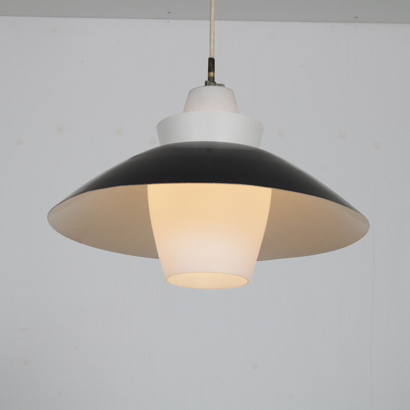 Vintage pendant lamp by Louis Kalff for Philips, Netherlands 1950s