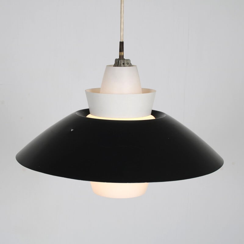Vintage pendant lamp by Louis Kalff for Philips, Netherlands 1950s