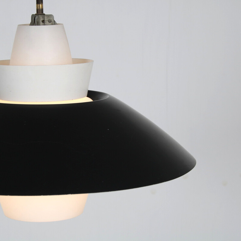 Vintage pendant lamp by Louis Kalff for Philips, Netherlands 1950s