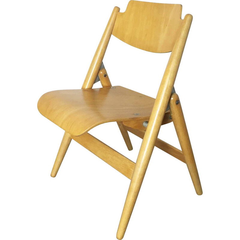 Wilde & Spieth "SE18" chair for children in wood, Egon EIERMANN - 1960s