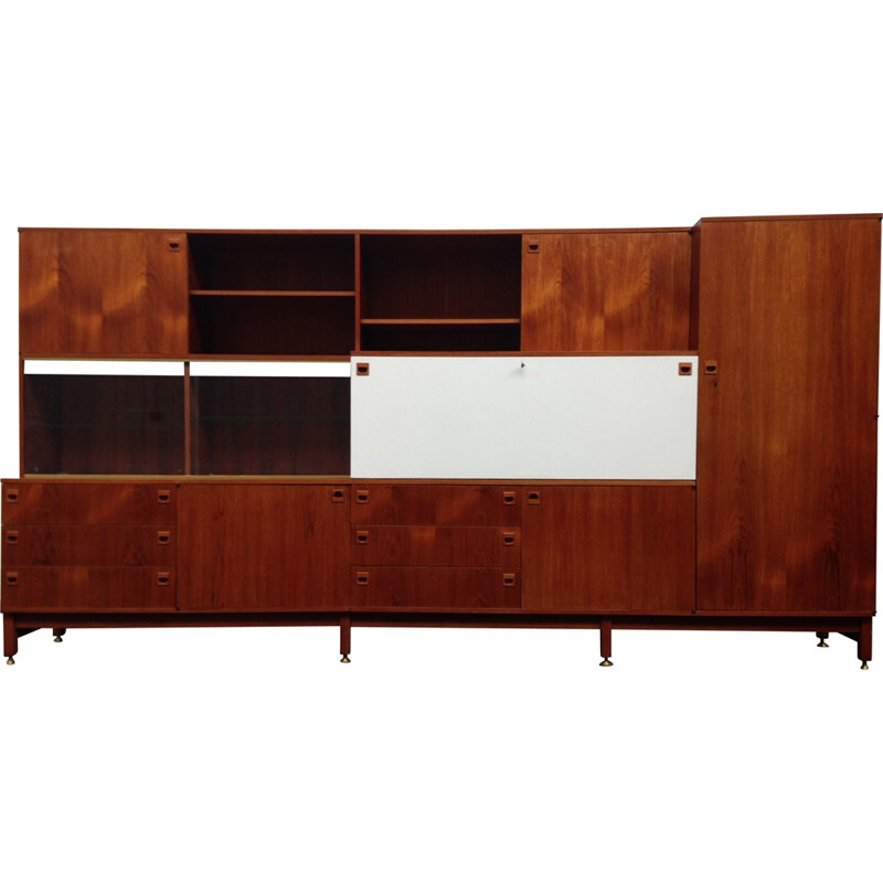 Large living room cabinet, André MONPOIX - 1960s