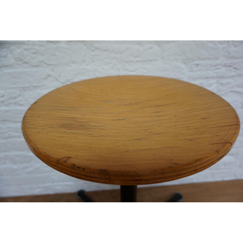 Tabouret d'architecte réglable vintage par Friso Kramer pour Ahrend De Cirkel, Pays-Bas 1950