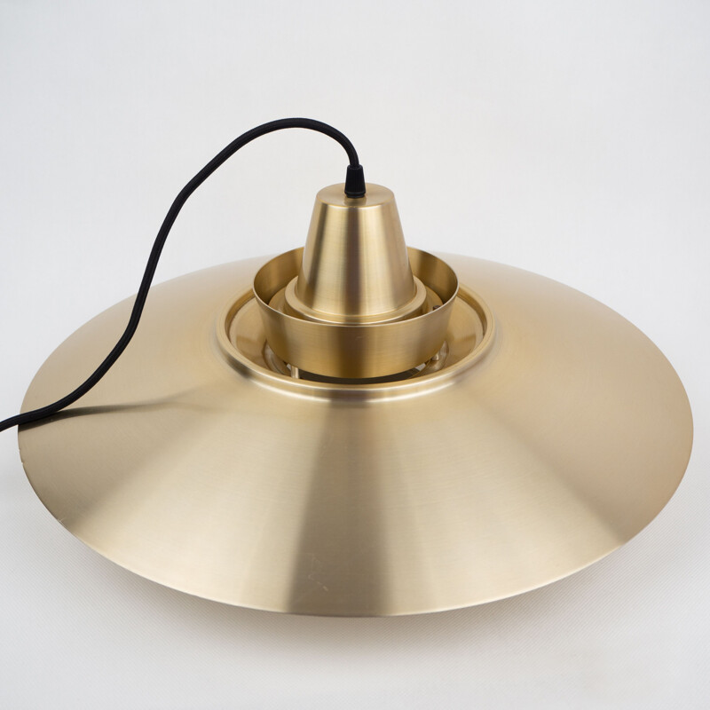 Danish vintage pendant lamp Superlight by David Mogensen, 1970s