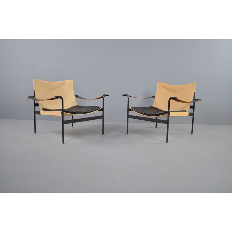 Vintage D99 armchairs by Hans Konecke for Tecta, 1965