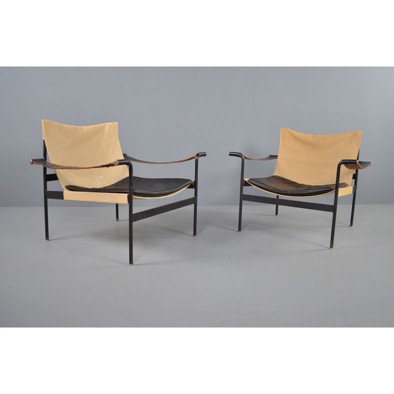 Vintage D99 armchairs by Hans Konecke for Tecta, 1965