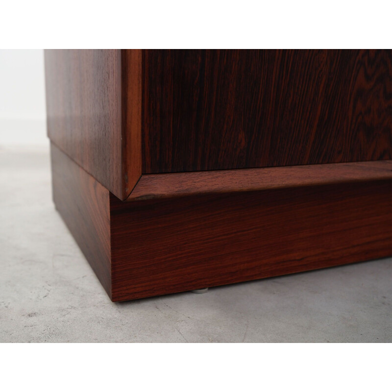 Vintage rosewood chest of drawers by Brouer Mobelfabric, Denmark 1960