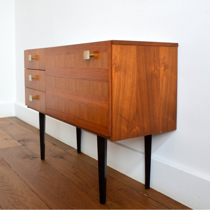 Vintage wooden console, 1950s