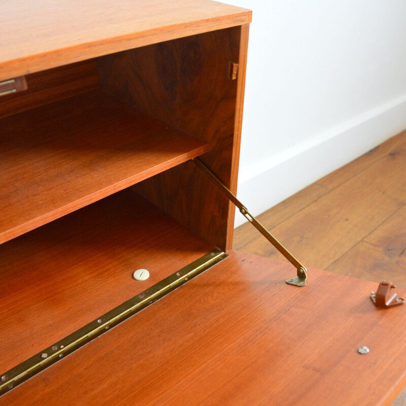 Vintage wooden console, 1950s