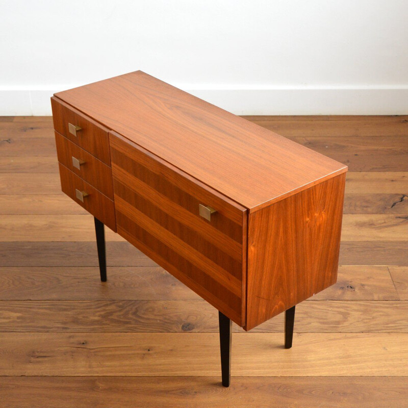 Vintage wooden console, 1950s