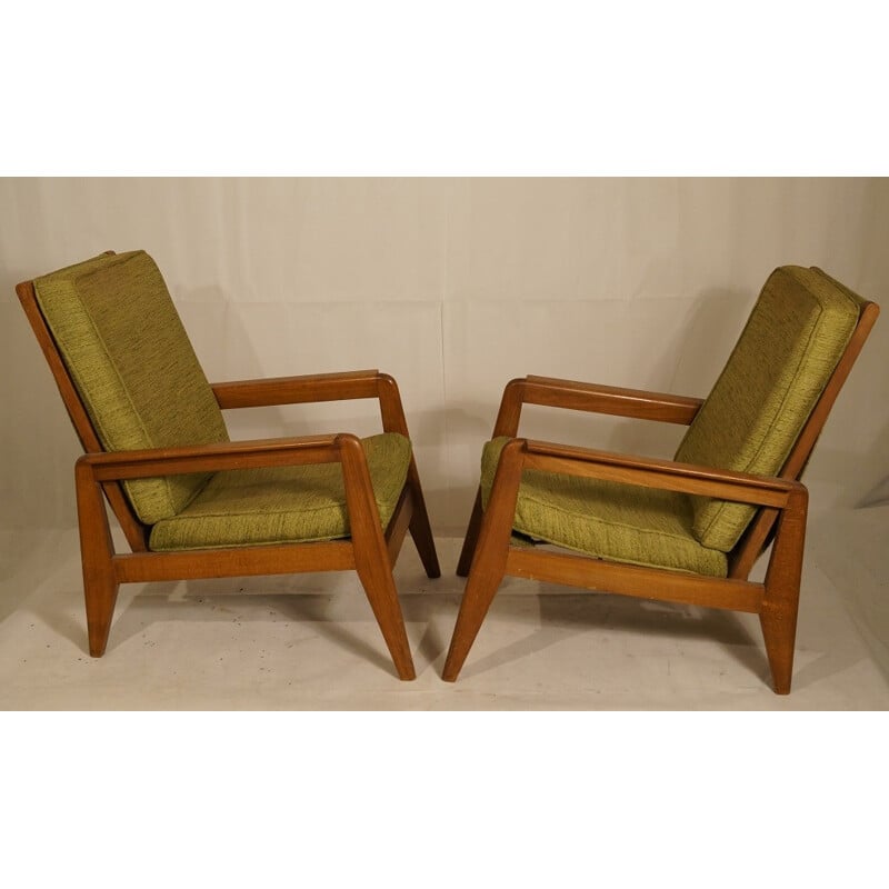 Paire de fauteuils Free-Span "FS107" - années 50