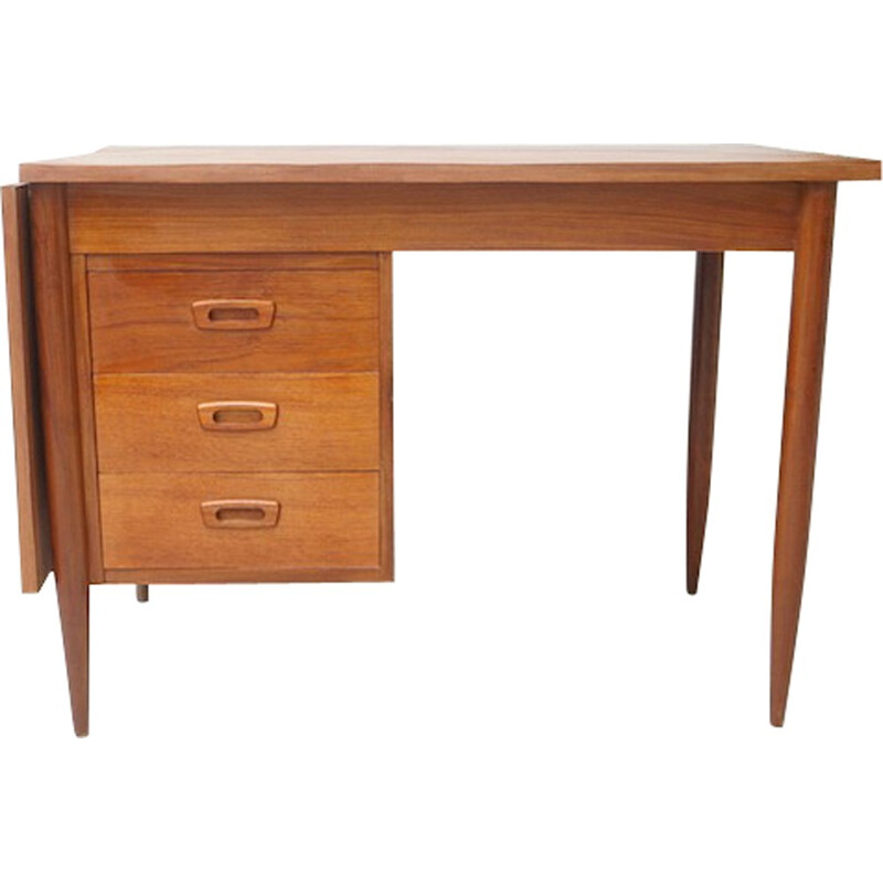 Scandinavian desk in teak, Arne VODDER - 1950s 