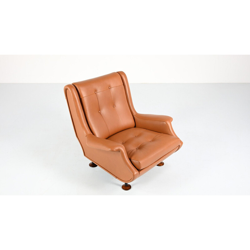 Fauteuil vintage modèle "Regent" par Marco Zanuso pour Arflex, Italie 1960