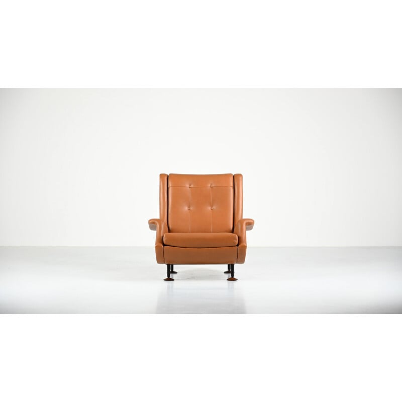 Vintage armchair model "Regent" by Marco Zanuso for Arflex, Italy 1960