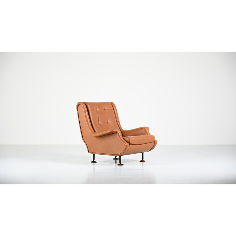 Vintage armchair model "Regent" by Marco Zanuso for Arflex, Italy 1960