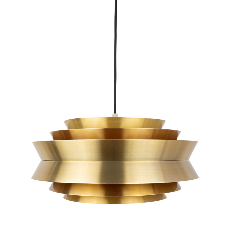 Vintage Trava pendant lamp by Carl Thore for Granhaga, Sweden 1960s