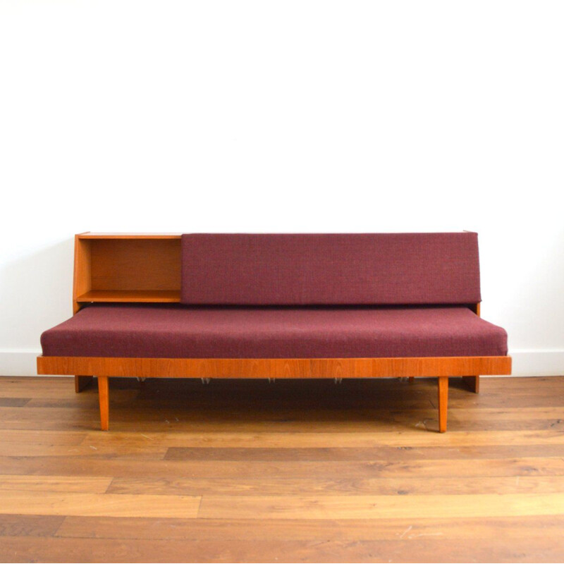 Vintage Scandinavian sofa bed by Hans J. Wegner, 1950s