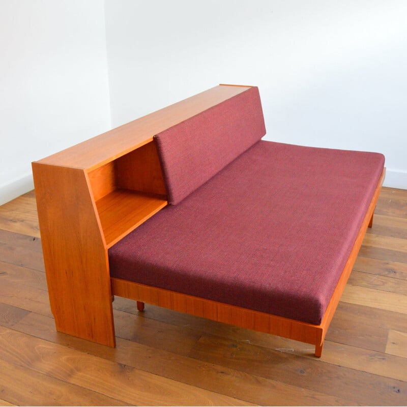 Vintage Scandinavian sofa bed by Hans J. Wegner, 1950s