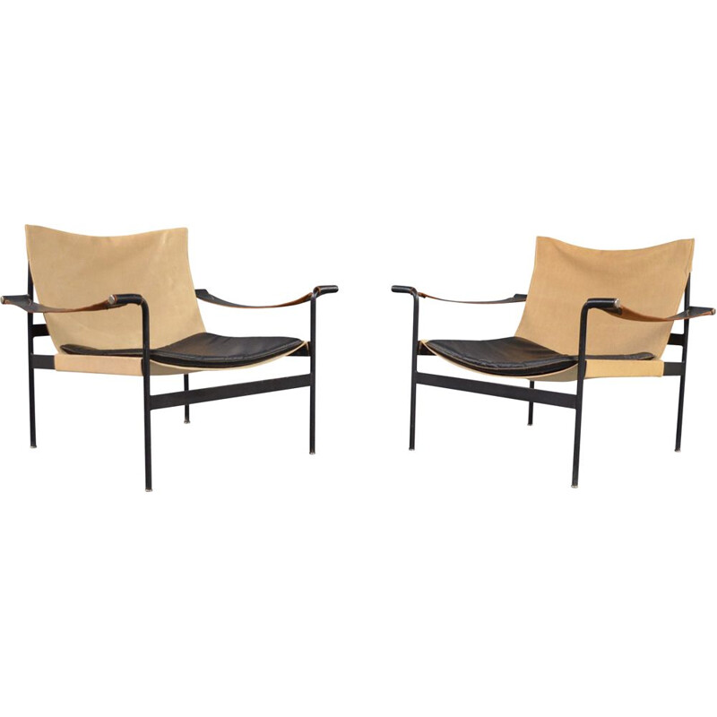 Vintage D99 armchairs by Hans Konecke for Tecta, 1965