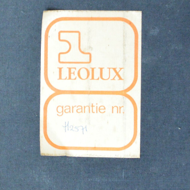 Canapé vintage en cuir par Leolux, Pays-Bas 1970
