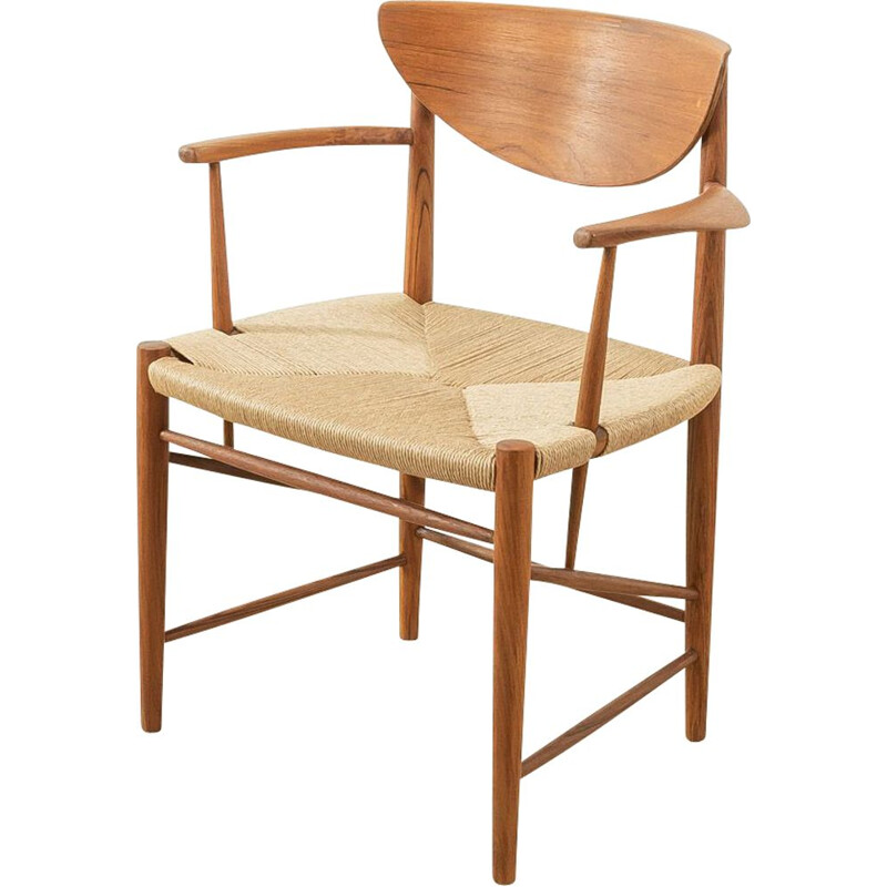 Vintage fauteuil van Peter Hvidt voor Søborg Møbelfabrik, 1960