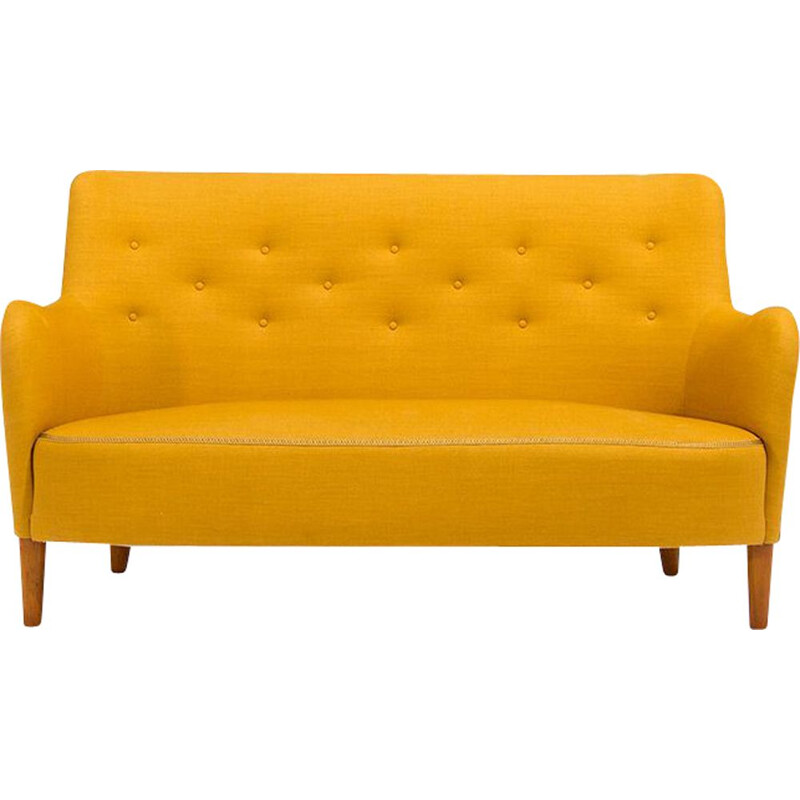 Samsas vintage sofa van Carl Malmsten voor O.H. Sjögren, Zweden 1950