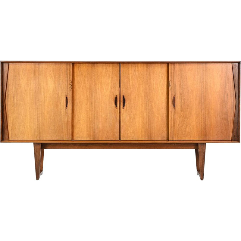 Vintage rosewood sideboard by Kurt Østervig, Denmark 1960